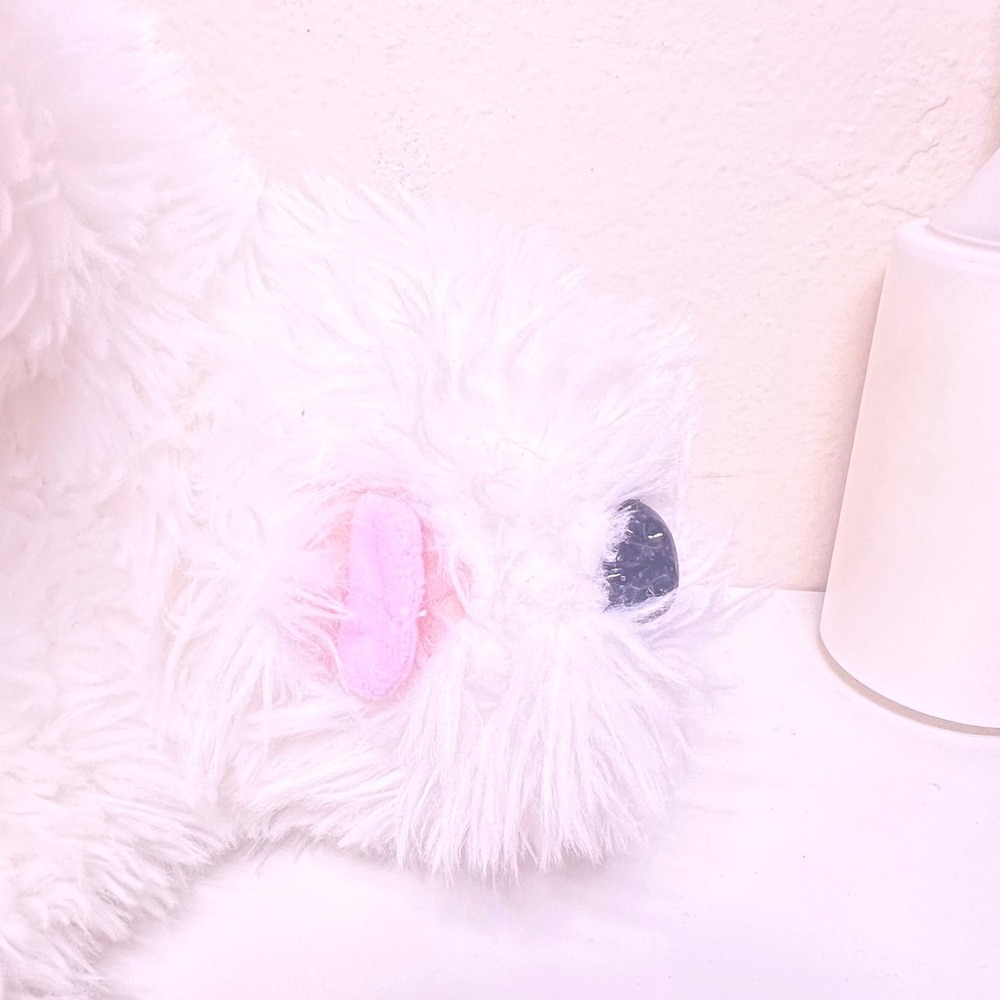 BAB Medium Westie Plush White Shaggy Highland Terrier Dog Stuffed Animal - Picture 8 of 13
